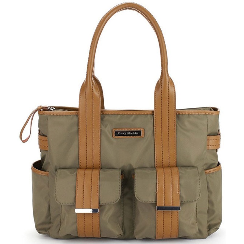 Perry Mackin Zoey Diaper Bag in Olive