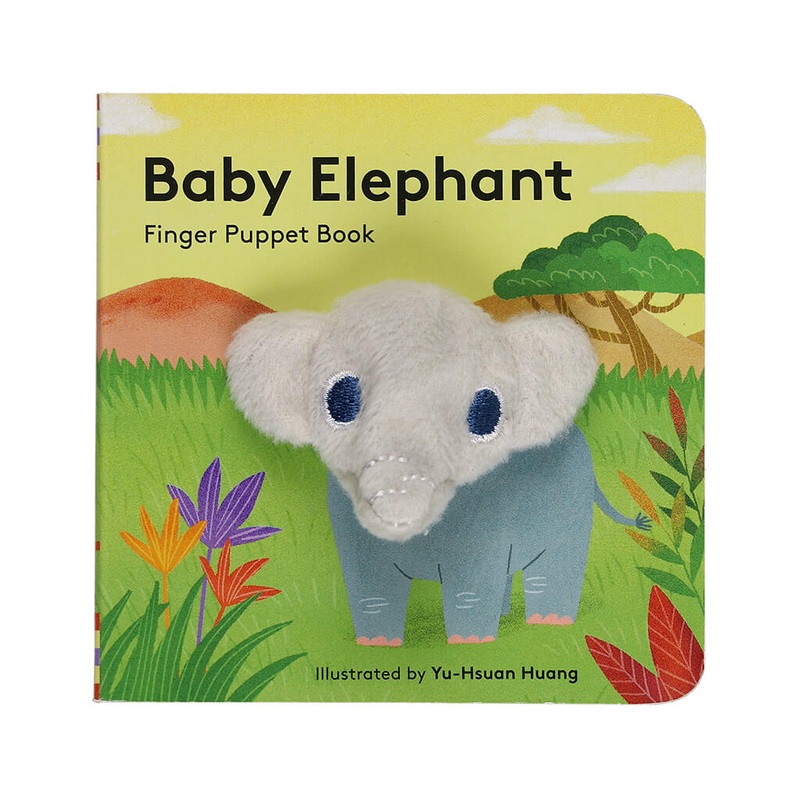Finger Puppet Book Baby Elephant