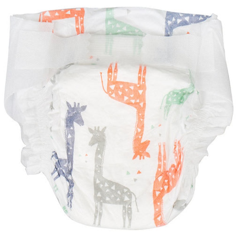The Honest Company Diaper Pack in Multi-Colored Giraffes – Size 2 (12-18 lbs)