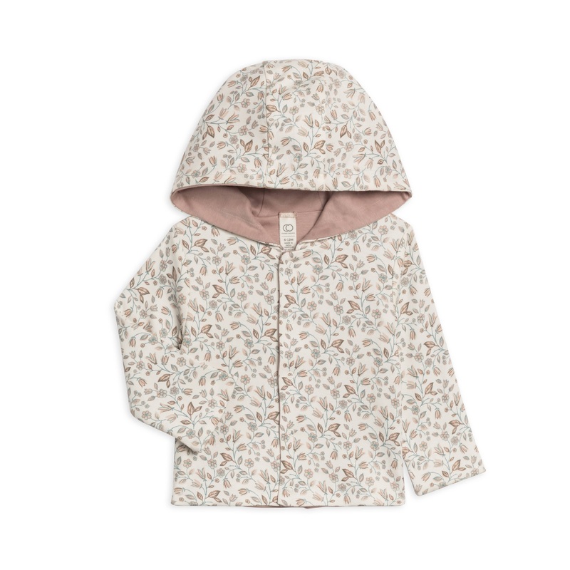 Colored Organics – Organic Baby Taylor Reversible Hoodie 0-3m
